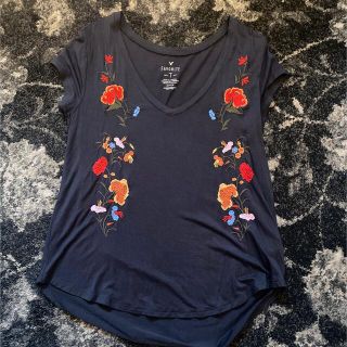 アメリカンイーグル(American Eagle)の【AMERICAN EAGLE】刺繍入りTシャツ(Tシャツ(半袖/袖なし))