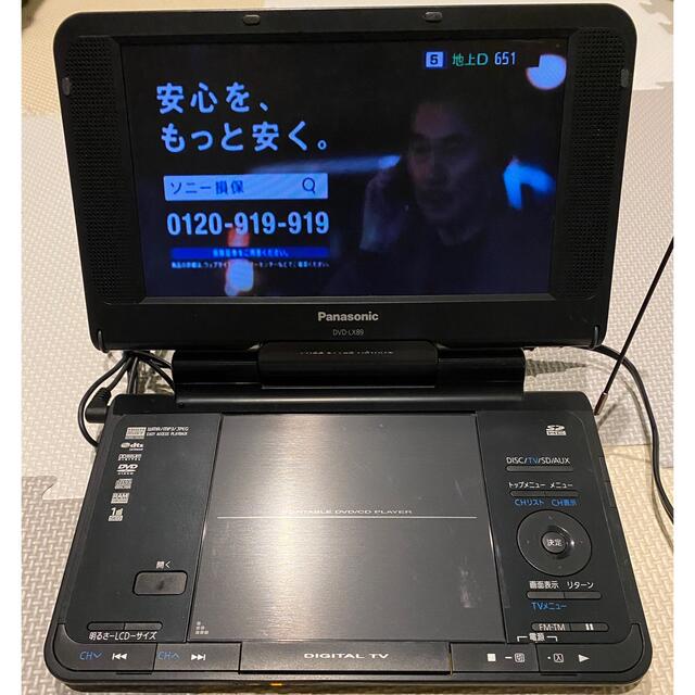 値下げしました。ほぼ未使用品！多機能！Panasonic DVD-LX89-K