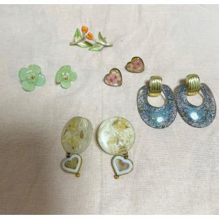 ピアス　5点セット(ピアス(両耳用))