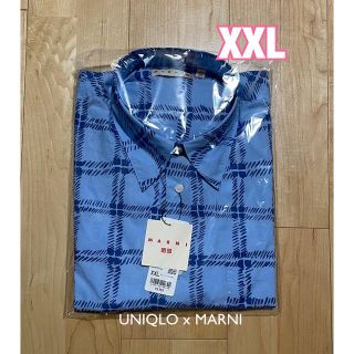 ユニクロ(UNIQLO)のユニクロ MARNIオーバーサイズプリントシャツ XXL(シャツ)