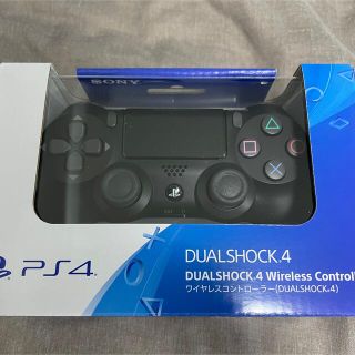 ソニー(SONY)の新品未開封 PS4コントローラー 純正 ジェットブラック(その他)