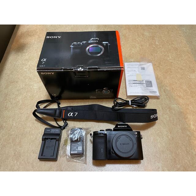 超安い品質 SONY - ILCE-7 デジタル一眼カメラα7 ボディ SONY ミラー