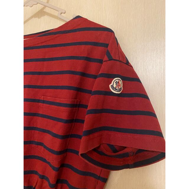 MONCLER(モンクレール)のY様専用 MONCRER ストライプチュニック レディースのトップス(Tシャツ(半袖/袖なし))の商品写真