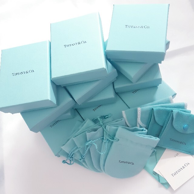 とても Tiffany & Co. - 専用 ティファニー 空箱18箱 巾着 保存袋18枚