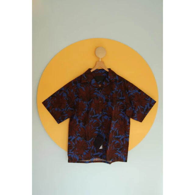 PRADA(プラダ)のPRADA 21SS sunflower bowling shirt  メンズのトップス(シャツ)の商品写真