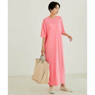 SALON adam et rope' - 【ピンク（63）】【極上の肌ざわり】Tシャツ