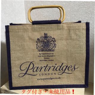 新品未使用❗️　ジュートバッグ　Partridges パートリッジ　エコバッグ(エコバッグ)