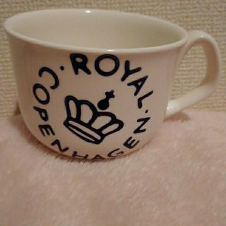 ロイヤルコペンハーゲン(ROYAL COPENHAGEN)のロイヤルコペンハーゲン　スープカップネイビー(グラス/カップ)