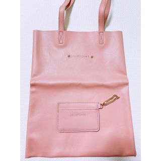 ジルスチュアート(JILLSTUART)の【未使用】JILLSTUART レザー調トートバッグ＆パスケース 2点セット(その他)