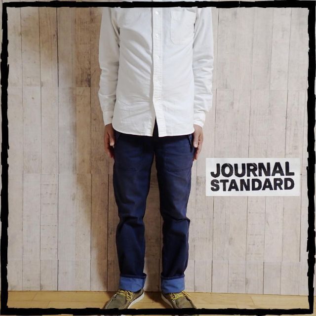 JOURNAL STANDARD(ジャーナルスタンダード)の美品 ジャーナルスタンダード カーゴパンツ ネイビー メンズ 送料込み メンズのパンツ(ワークパンツ/カーゴパンツ)の商品写真