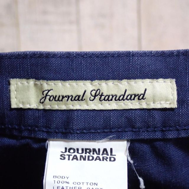 JOURNAL STANDARD(ジャーナルスタンダード)の美品 ジャーナルスタンダード カーゴパンツ ネイビー メンズ 送料込み メンズのパンツ(ワークパンツ/カーゴパンツ)の商品写真