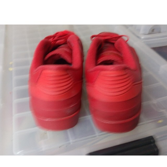 NIKE(ナイキ)の送料込 美品 ナイキ エア ジョーダン 2 レトロ ロゥ 27.5 9.5 全赤 メンズの靴/シューズ(スニーカー)の商品写真