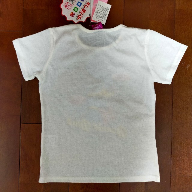 しまむら(シマムラ)のTシャツ　130サイズ　２枚セット キッズ/ベビー/マタニティのキッズ服女の子用(90cm~)(Tシャツ/カットソー)の商品写真