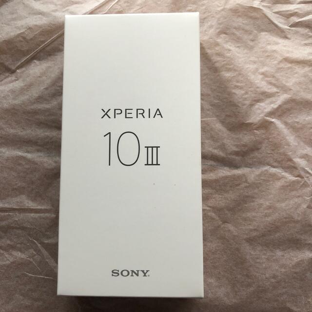 SONY Xperia 10 III SIMフリー ホワイト128GBSIMフリー