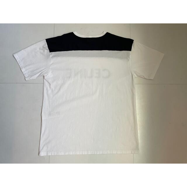 KJ様専用 CELINE セリーヌロゴ ルーズTシャツ ツートン S お手頃価格