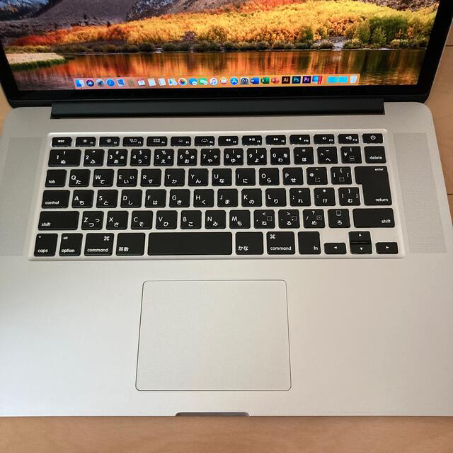 MacBook Pro 2015 15インチ メモリ16G SSD500GB-