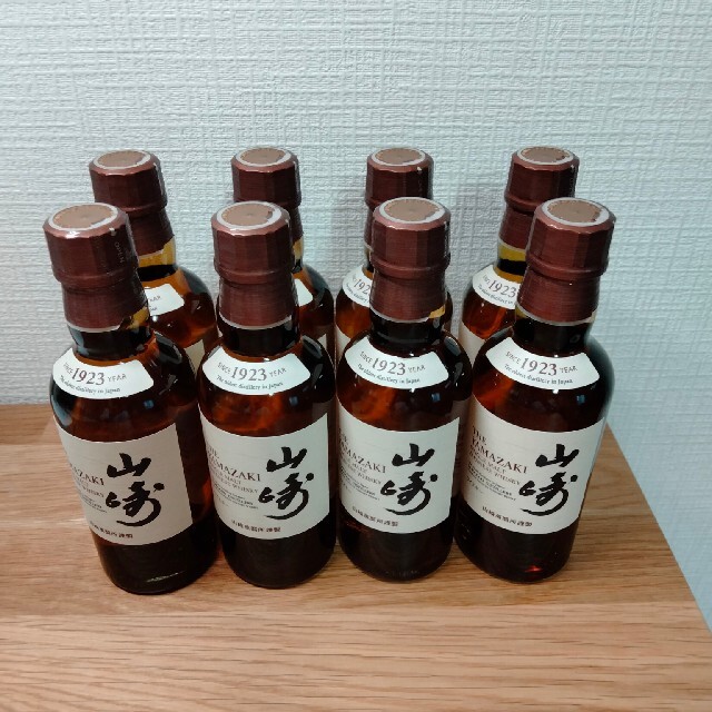 サントリー 山崎 ミニボトル 180ml 8本セット 入庫 食品/飲料/酒 | bca