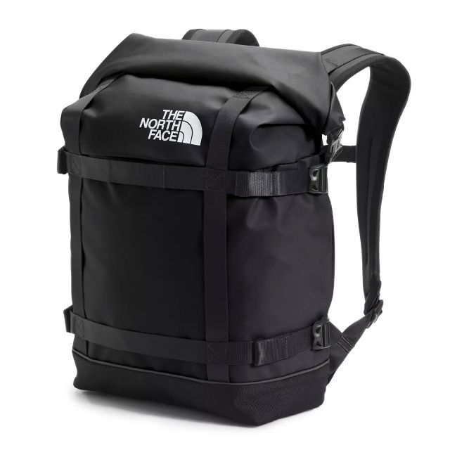 THE NORTH FACE(ザノースフェイス)のノースフェイス★ ブラック コミューターロール バックパック リュック カバン メンズのバッグ(バッグパック/リュック)の商品写真