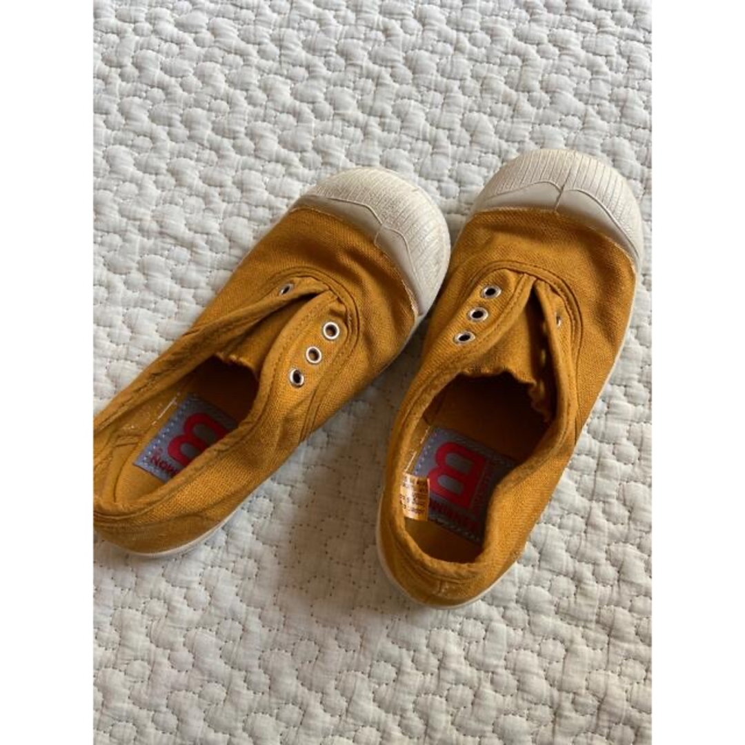 BENSIMON(ベンシモン)のベンシモン マスタードスリッポン26 キッズ/ベビー/マタニティのキッズ靴/シューズ(15cm~)(スリッポン)の商品写真