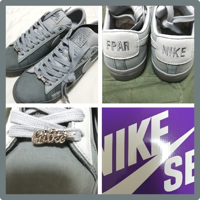 NIKE(ナイキ)の【専用】FPAR × Nike SB Blazer Low メンズの靴/シューズ(スニーカー)の商品写真