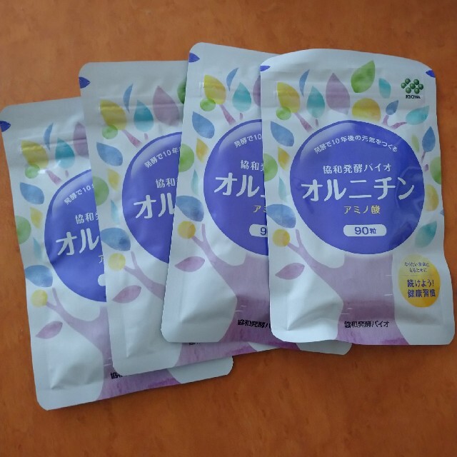 協和発酵バイオ オルニチン 4袋の通販 by あき's shop｜ラクマ
