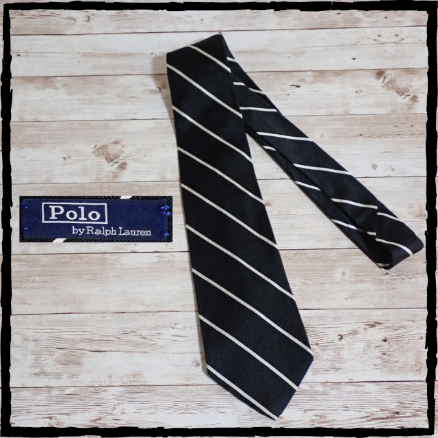 POLO RALPH LAUREN(ポロラルフローレン)の美品 ポロラルフローレン イタリア製 ネクタイ シルク100 送料込み メンズのファッション小物(ネクタイ)の商品写真