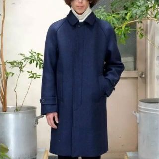 オーラリー(AURALEE)のauralee heavy melton soutien collar coat(ステンカラーコート)