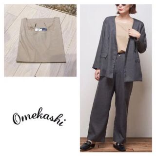 オメカシ(Omekashi)の新品 Omekashi オメカシ シルケットスクエアフレンチT(Tシャツ(半袖/袖なし))