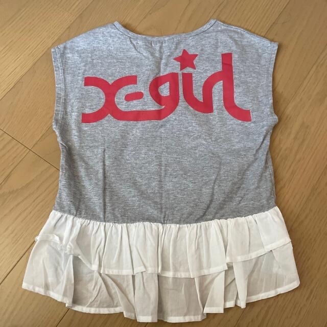 X-girl Stages(エックスガールステージス)のXGIRL Tシャツ　130 キッズ/ベビー/マタニティのキッズ服女の子用(90cm~)(Tシャツ/カットソー)の商品写真