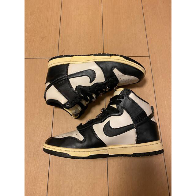 NIKE(ナイキ)のNIKE DUNK HIGH VINTAGE BLACK W26.5cm メンズの靴/シューズ(スニーカー)の商品写真