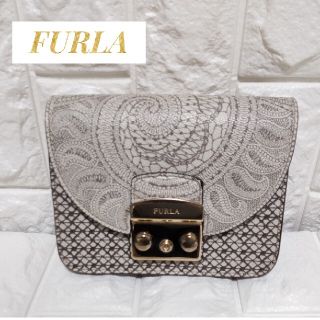 フルラ(Furla)のFURLA フルラ メトロポリス チェーンショルダーバッグ ペイズリ(ショルダーバッグ)