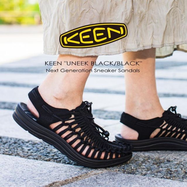 【新品】KEEN キーン　UNEEK ユニーク　サンダル スニーカー　23.5㎝