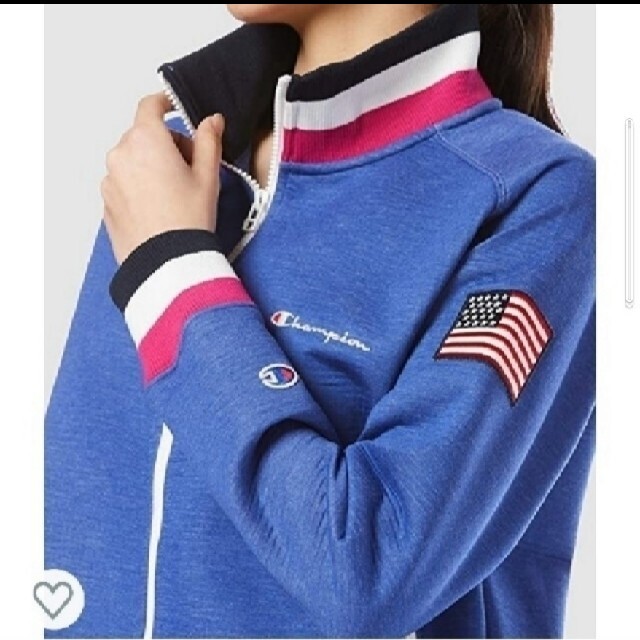 Champion(チャンピオン)の新品 L champion golf USA wrap-air jacket 青 スポーツ/アウトドアのゴルフ(ウエア)の商品写真