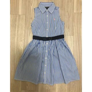 ポロラルフローレン(POLO RALPH LAUREN)の♪美品♪ ラルフローレン 爽やかワンピース 7y(ワンピース)