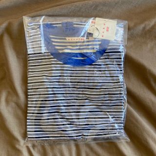 ユニクロ(UNIQLO)のボーダークルーネックTシャツ（半袖）  L マルニ(Tシャツ/カットソー(半袖/袖なし))