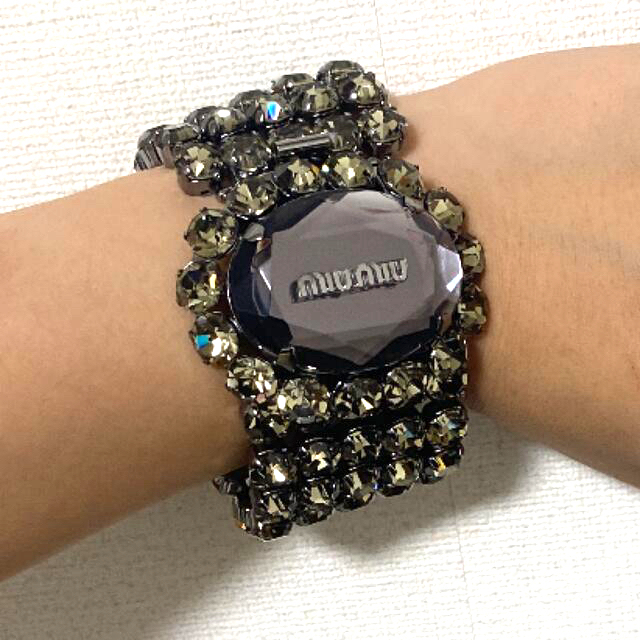 miumiu ビジューバングル 通販