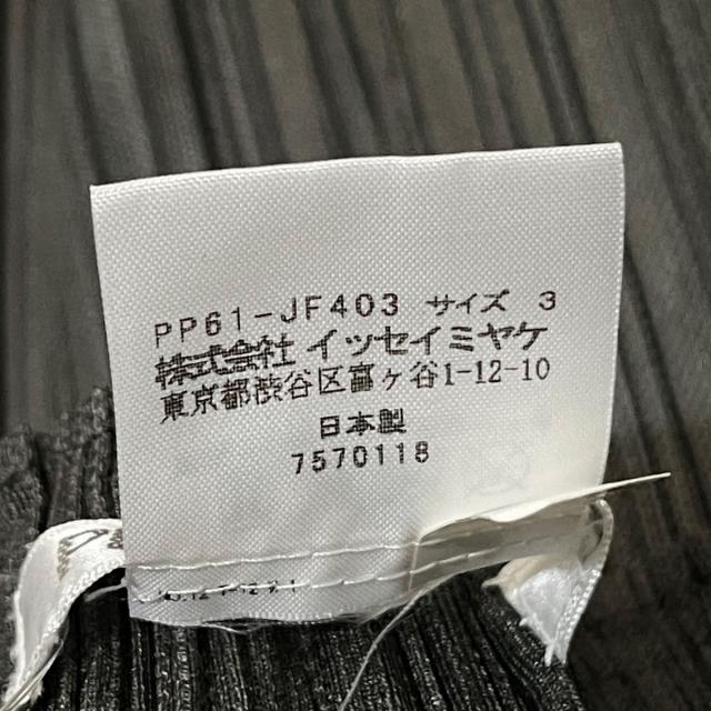 PLEATS PLEASE ISSEY MIYAKE(プリーツプリーズイッセイミヤケ)のプリーツプリーズ パンツ サイズ3 L美品  レディースのパンツ(その他)の商品写真