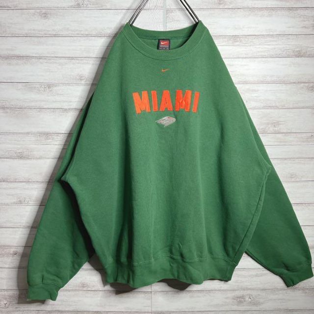 【入手困難!!】ナイキ ✈︎刺繍ロゴ Miami ゆるだぼ VINTAGE