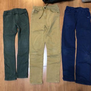 ザラ(ZARA)のパンツ　3点セット　130〜140サイズ　オーシャン&グラウンド　ZARA(パンツ/スパッツ)