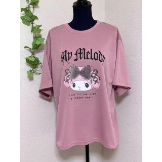 真夜中のメロクロ♡サンリオ マイメロTシャツ 大きいサイズ 4L(Tシャツ(半袖/袖なし))