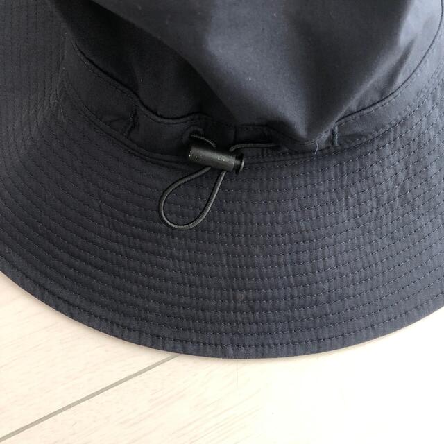 MUJI (無印良品)(ムジルシリョウヒン)の無印良品　サファリハット　ネイビー　56.5〜59cm レディースの帽子(ハット)の商品写真