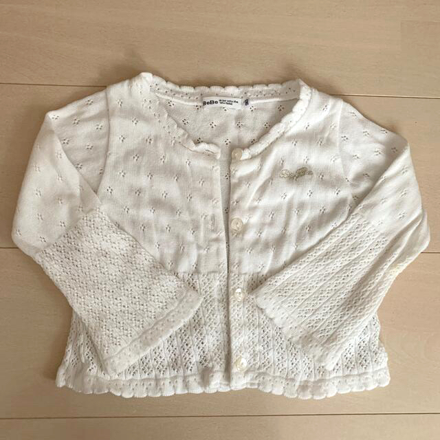 BeBe(ベベ)のBeBe カーディガン　フォーマル　サイズ90cm キッズ/ベビー/マタニティのキッズ服女の子用(90cm~)(カーディガン)の商品写真