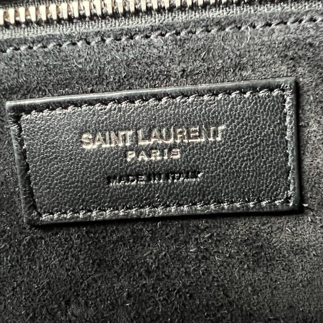 Saint Laurent(サンローラン)のサンローラン /カバリヴゴーシュ /クロコ型押し/ 2wayバッグ/ 黒 レディースのバッグ(ハンドバッグ)の商品写真