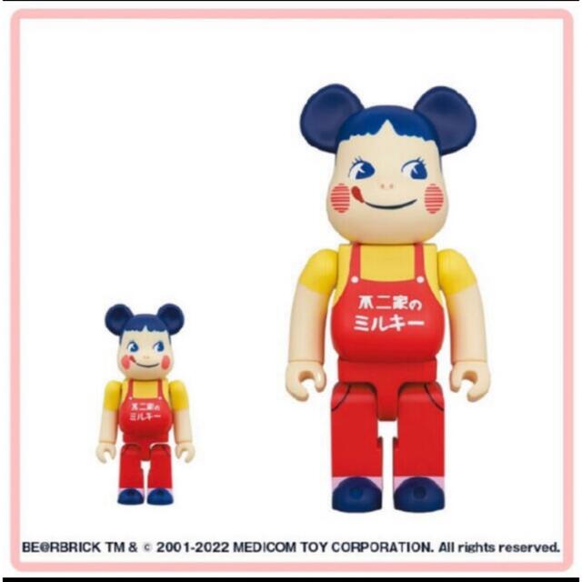 ベアブリック  BE＠RBRICK ホーロー ペコちゃん 100％ & 400％ハンドメイド