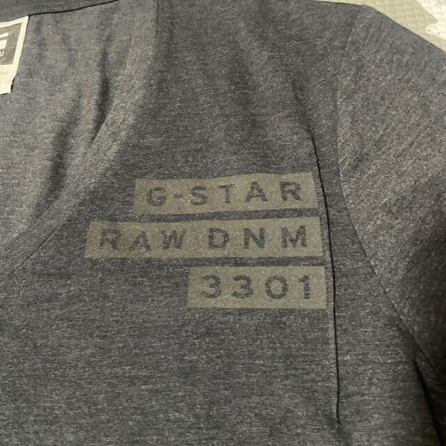 G-STAR RAW(ジースター)のグレー Ｔシャツ L メンズのトップス(Tシャツ/カットソー(半袖/袖なし))の商品写真