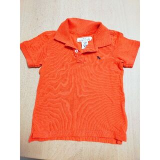 エイチアンドエム(H&M)の橙ポロシャツMX98〜104(Tシャツ/カットソー)