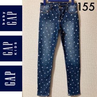 ギャップキッズ(GAP Kids)の１回着☆GAP kidsストレッチジェギング150スキニージーンズデニムレギンス(パンツ/スパッツ)