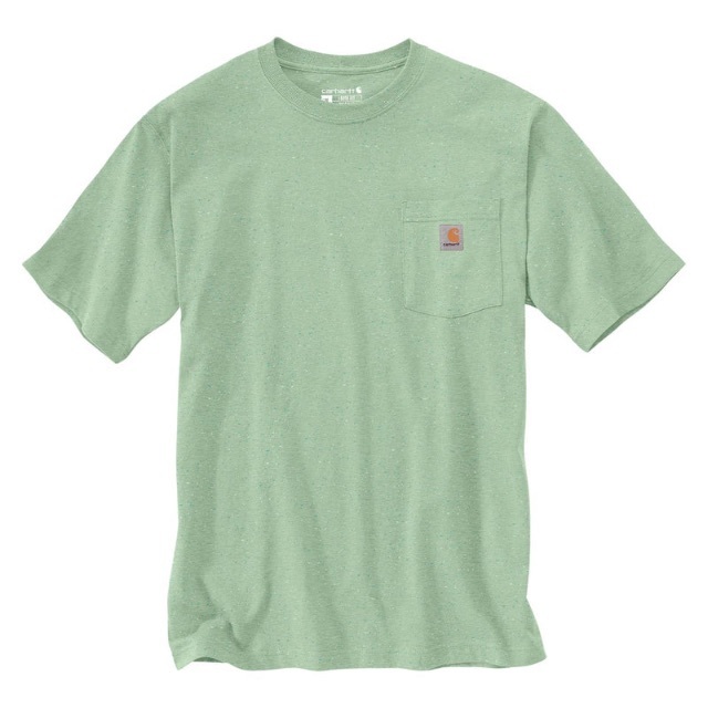 carhartt(カーハート)のカーハート K87 ポケット Tシャツ　薄緑　M　●新品＊新色　Carhartt メンズのトップス(Tシャツ/カットソー(半袖/袖なし))の商品写真