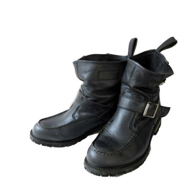 YOSUKE(ヨースケ)のヨースケ YOSUKE エンジニア ブーツ シューズ 靴 ショート レザー  レディースの靴/シューズ(ブーツ)の商品写真
