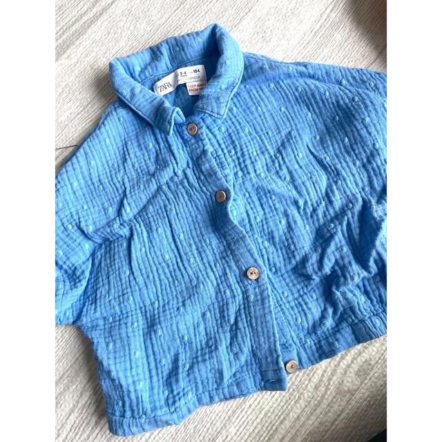 ZARA KIDS(ザラキッズ)のZARA キッズ/ベビー/マタニティのキッズ服女の子用(90cm~)(ブラウス)の商品写真